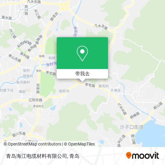 青岛海江电缆材料有限公司地图