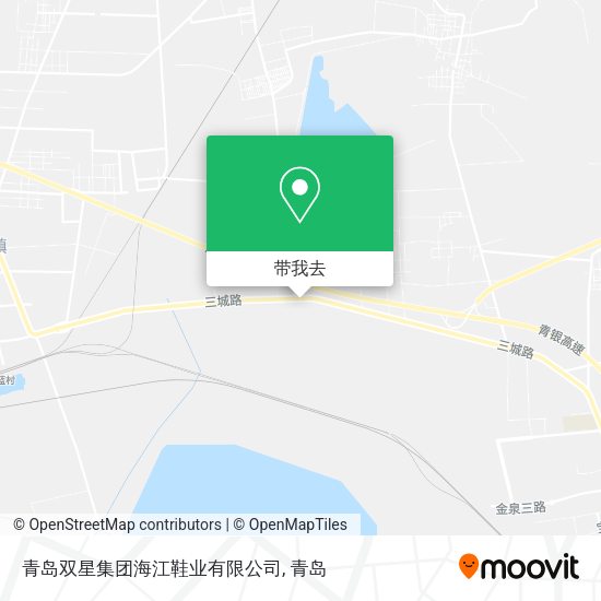 青岛双星集团海江鞋业有限公司地图