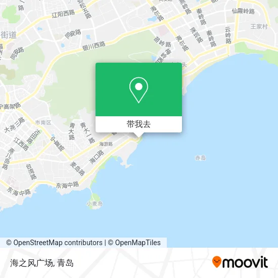 海之风广场地图