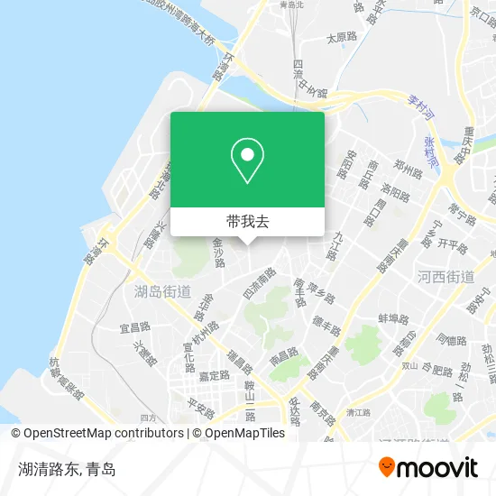 湖清路东地图