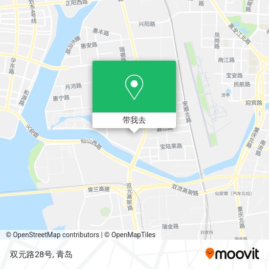 双元路28号地图