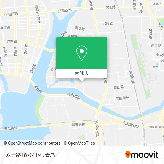 双元路18号41栋地图
