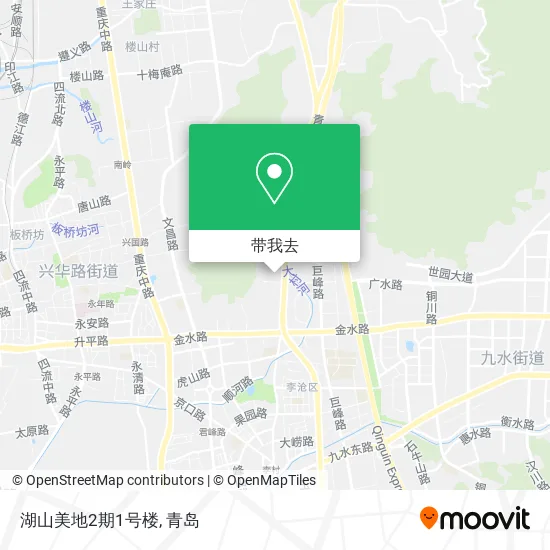 湖山美地2期1号楼地图