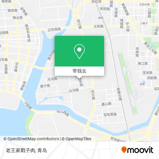 老王家戳子肉地图