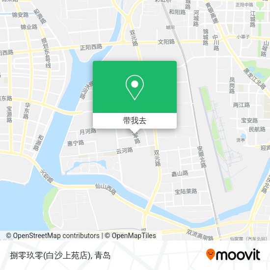 捌零玖零(白沙上苑店)地图