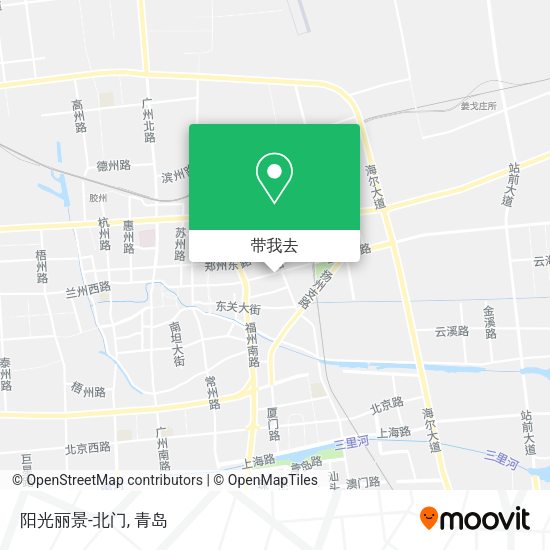 阳光丽景-北门地图