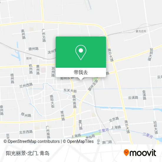 阳光丽景-北门地图