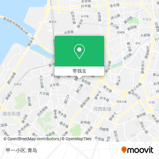 甲一小区地图
