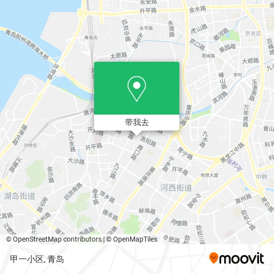甲一小区地图