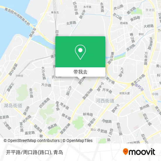 开平路/周口路(路口)地图