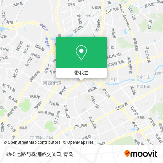 劲松七路与株洲路交叉口地图