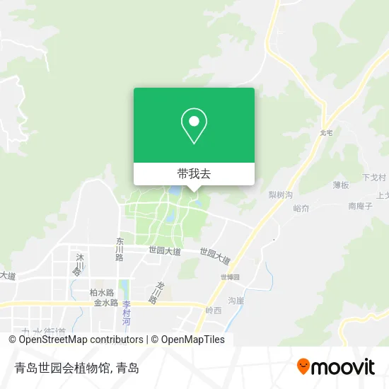 青岛世园会植物馆地图