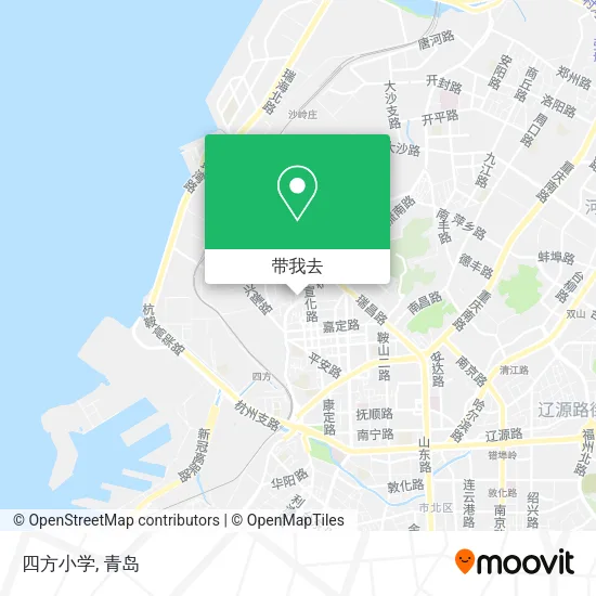 四方小学地图