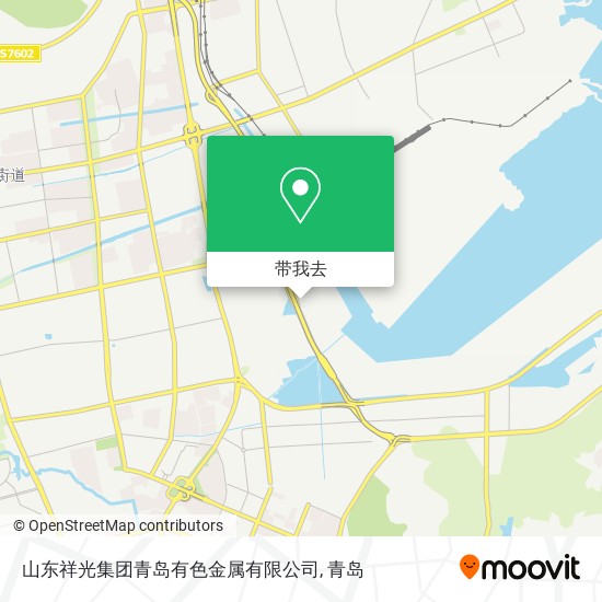 山东祥光集团青岛有色金属有限公司地图