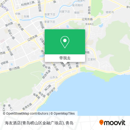 海友酒店(青岛崂山区金融广场店)地图