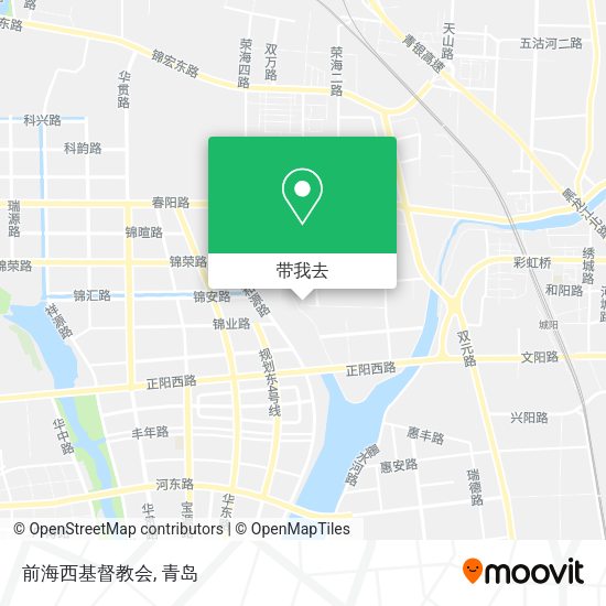 前海西基督教会地图