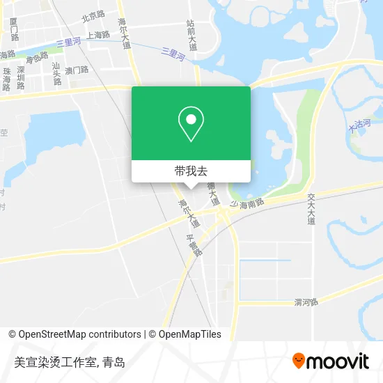 美宣染烫工作室地图