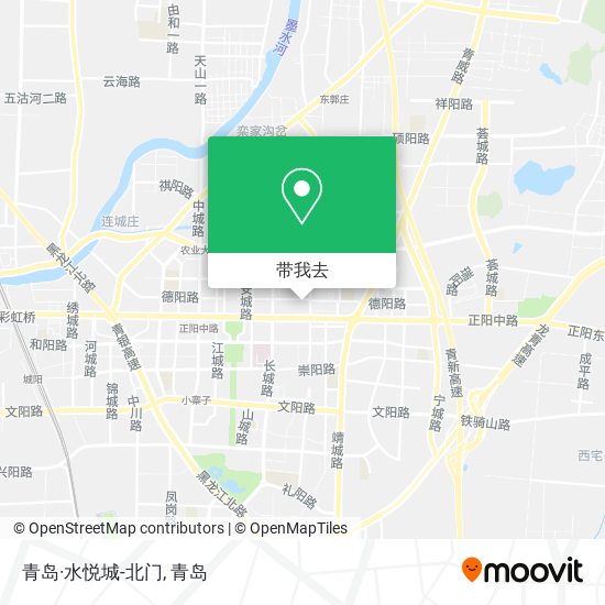 青岛·水悦城-北门地图