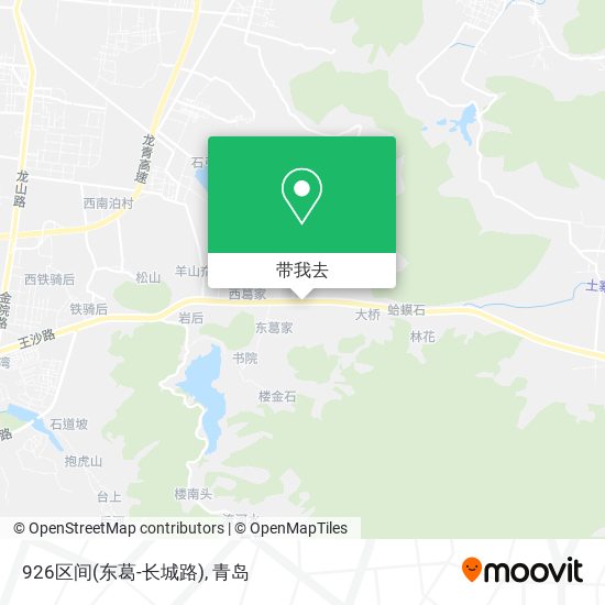 926区间(东葛-长城路)地图