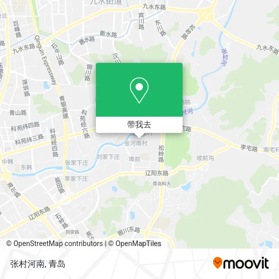 张村河南地图