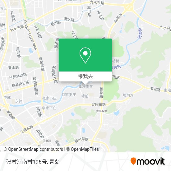 张村河南村196号地图