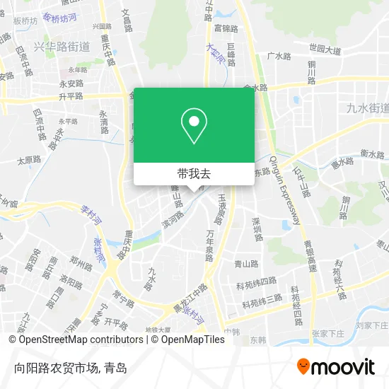 向阳路农贸市场地图
