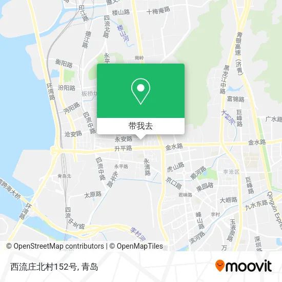 西流庄北村152号地图