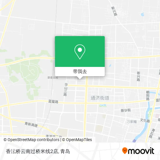 香沄桥云南过桥米线2店地图