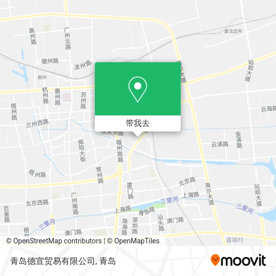 青岛德宣贸易有限公司地图