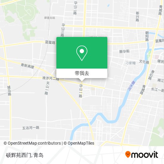 硕辉苑西门地图