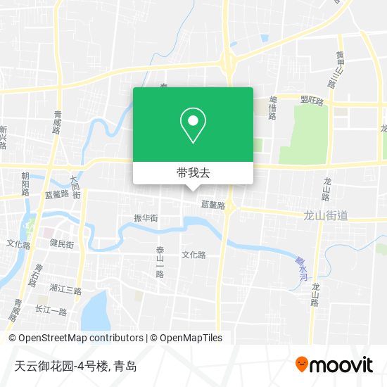 天云御花园-4号楼地图