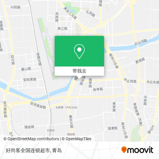 好尚客全国连锁超市地图