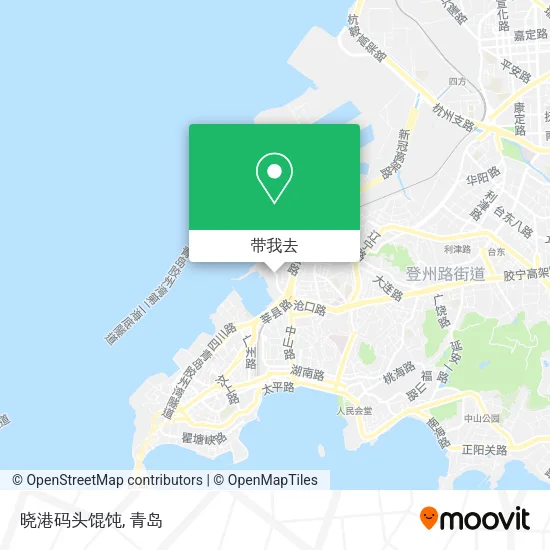晓港码头馄饨地图