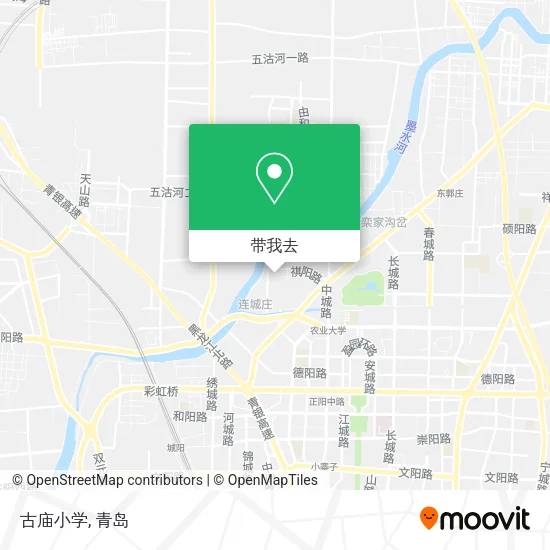古庙小学地图