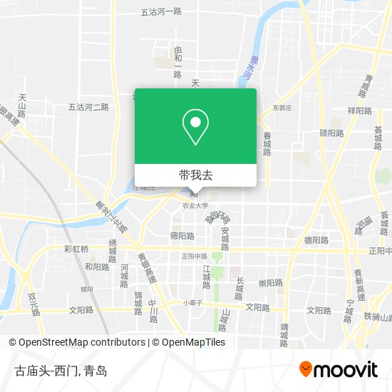 古庙头-西门地图