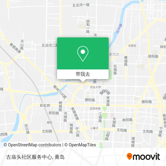 古庙头社区服务中心地图