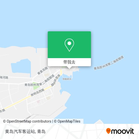 黄岛汽车客运站地图