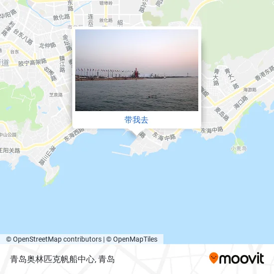 青岛奥林匹克帆船中心地图