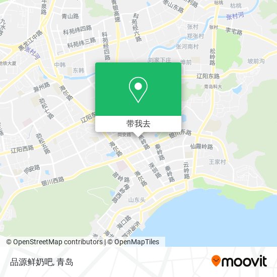 品源鲜奶吧地图