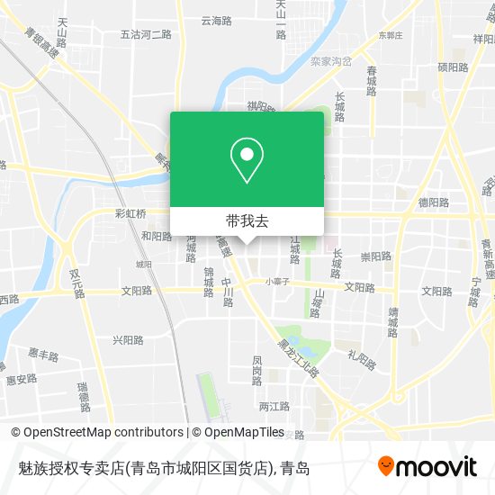 魅族授权专卖店(青岛市城阳区国货店)地图