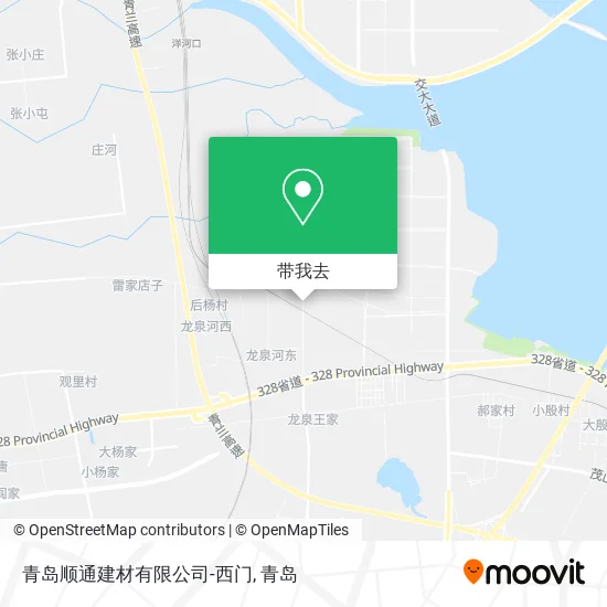 青岛顺通建材有限公司-西门地图