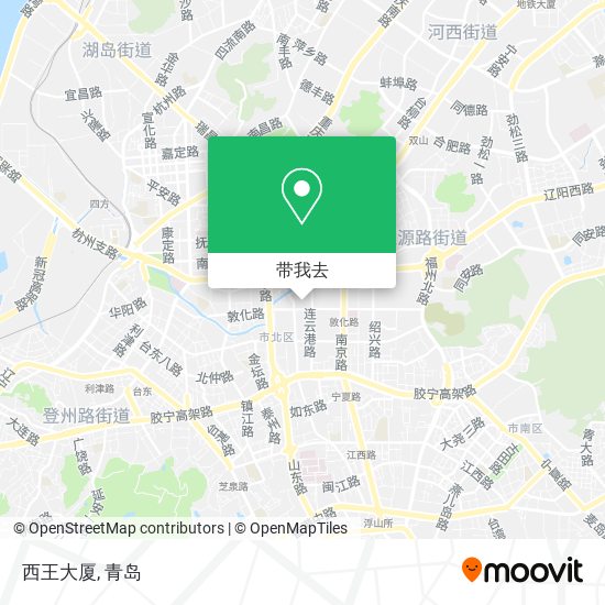 西王大厦地图
