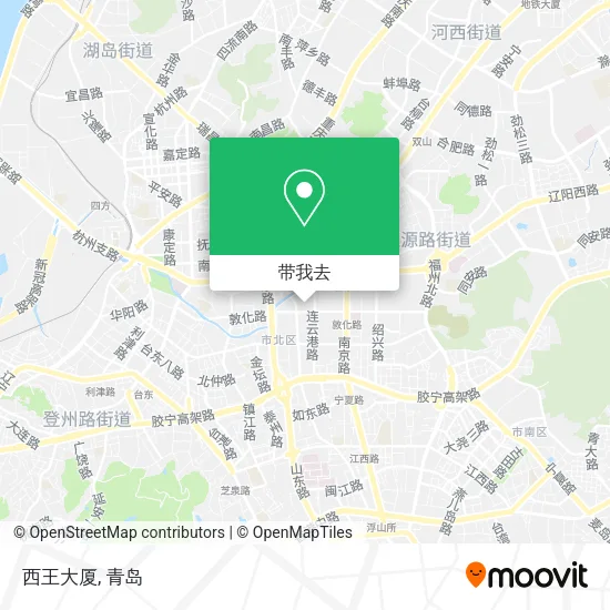 西王大厦地图