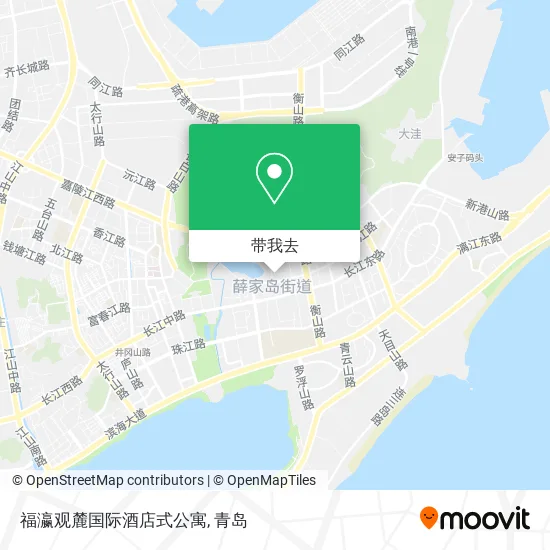 福瀛观麓国际酒店式公寓地图