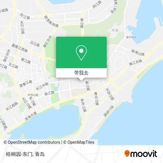梧桐园-东门地图