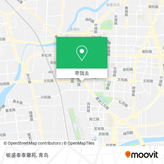 银盛泰泰馨苑地图
