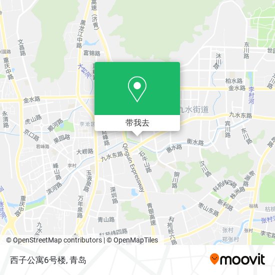 西子公寓6号楼地图