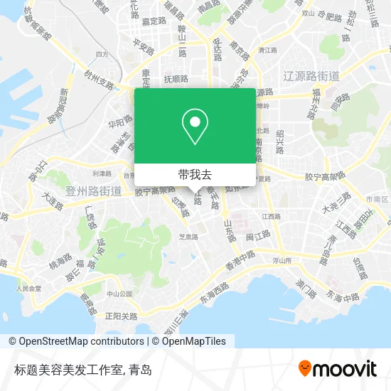 标题美容美发工作室地图