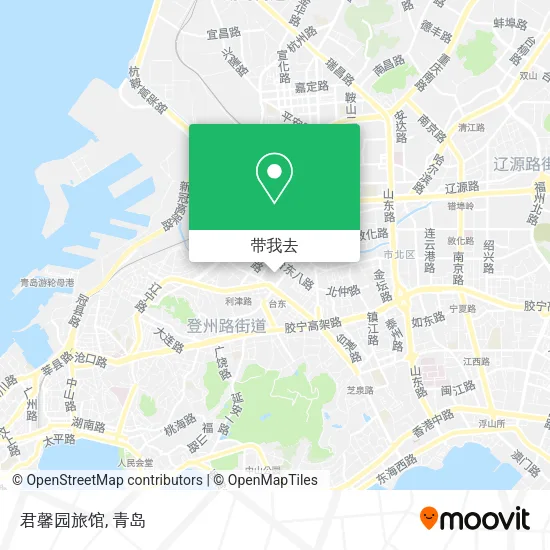 君馨园旅馆地图