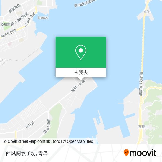 西凤阁饺子坊地图